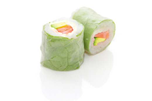 1.Printemps roll saumon avocat