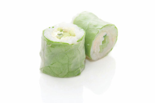 6.Printemps roll concombre avocat