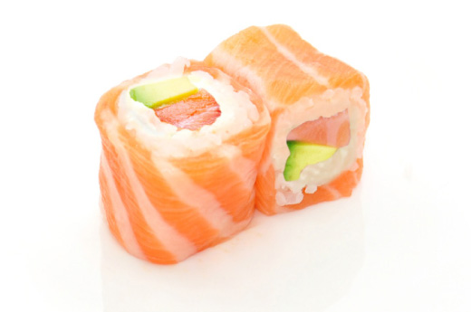 10.Saumon roll saumon avocat