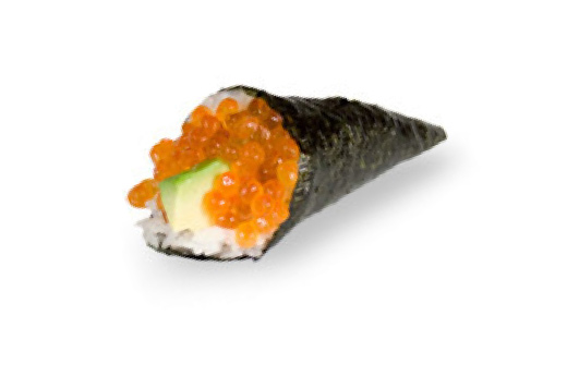 MA18.Témaki oeufs de saumon avocat